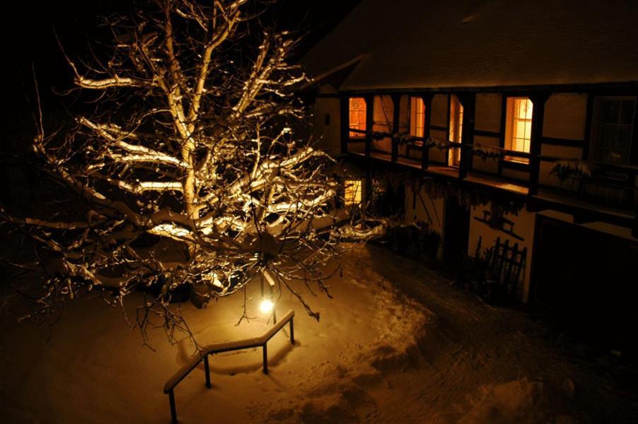 Hotel Garni & Oma'S Heuhotel 'Pension Zur Galerie' Barby エクステリア 写真